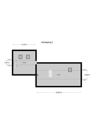 Floorplan - Hilleshagerweg 22, 6281 AE Mechelen